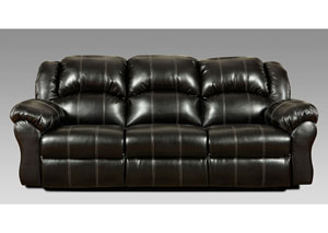 Image for Taos Black Reclining Sofa