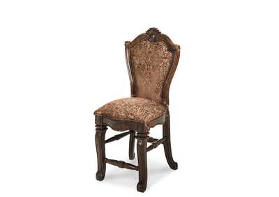 Image for Windsor Court Counter Height Chair Vintage Fruitwood
