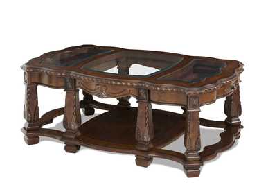 Image for Windsor Court Rect.Cocktail Table Vintage Fruitwood