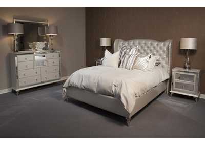 Hollywood Loft"California King Bed"Frost
