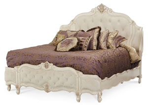 Lavelle Cal. King Wing Mansion Footboard Blanc