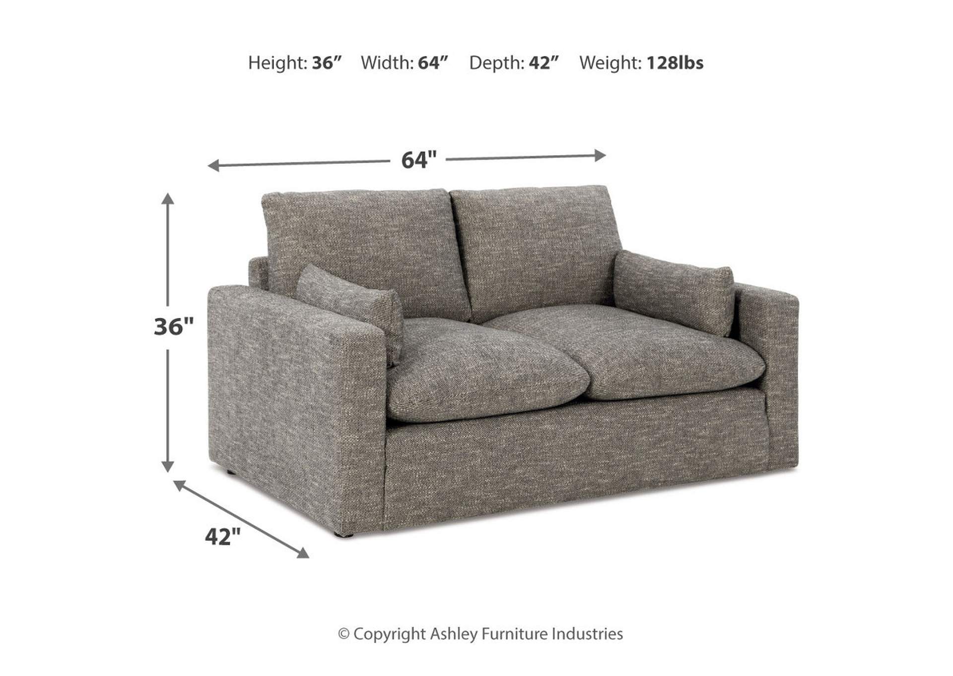 Dramatic Sofa, Loveseat, Chair and Ottoman,Benchcraft