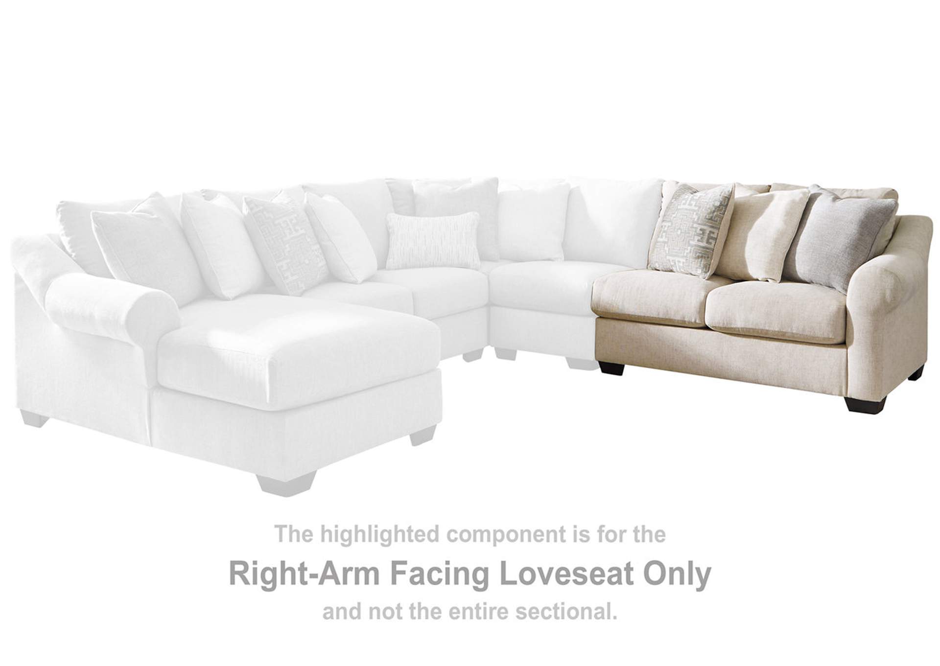 Carnaby Right-Arm Facing Loveseat,Ashley