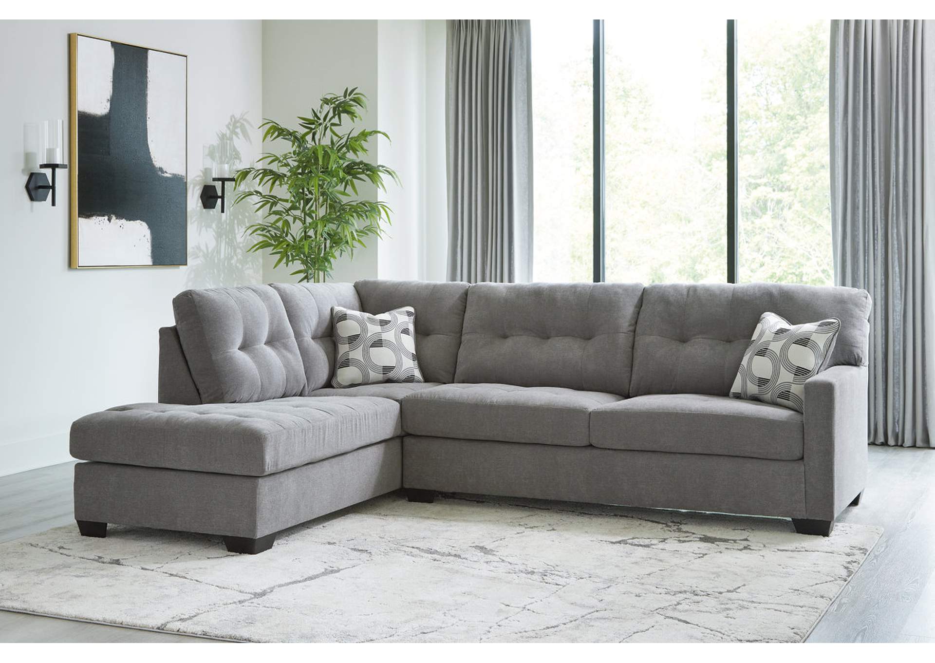 Highland Falls 2-Piece Sectional with Chaise,Signature Design By Ashley