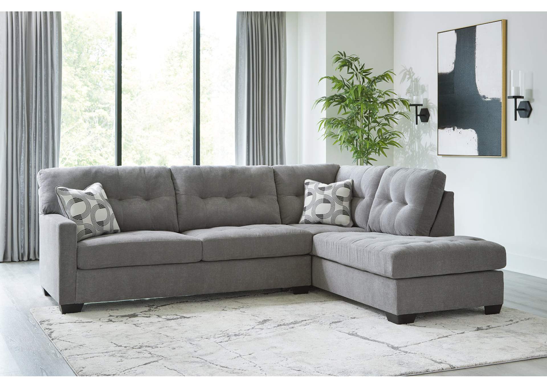 Highland Falls 2-Piece Sectional with Chaise,Signature Design By Ashley