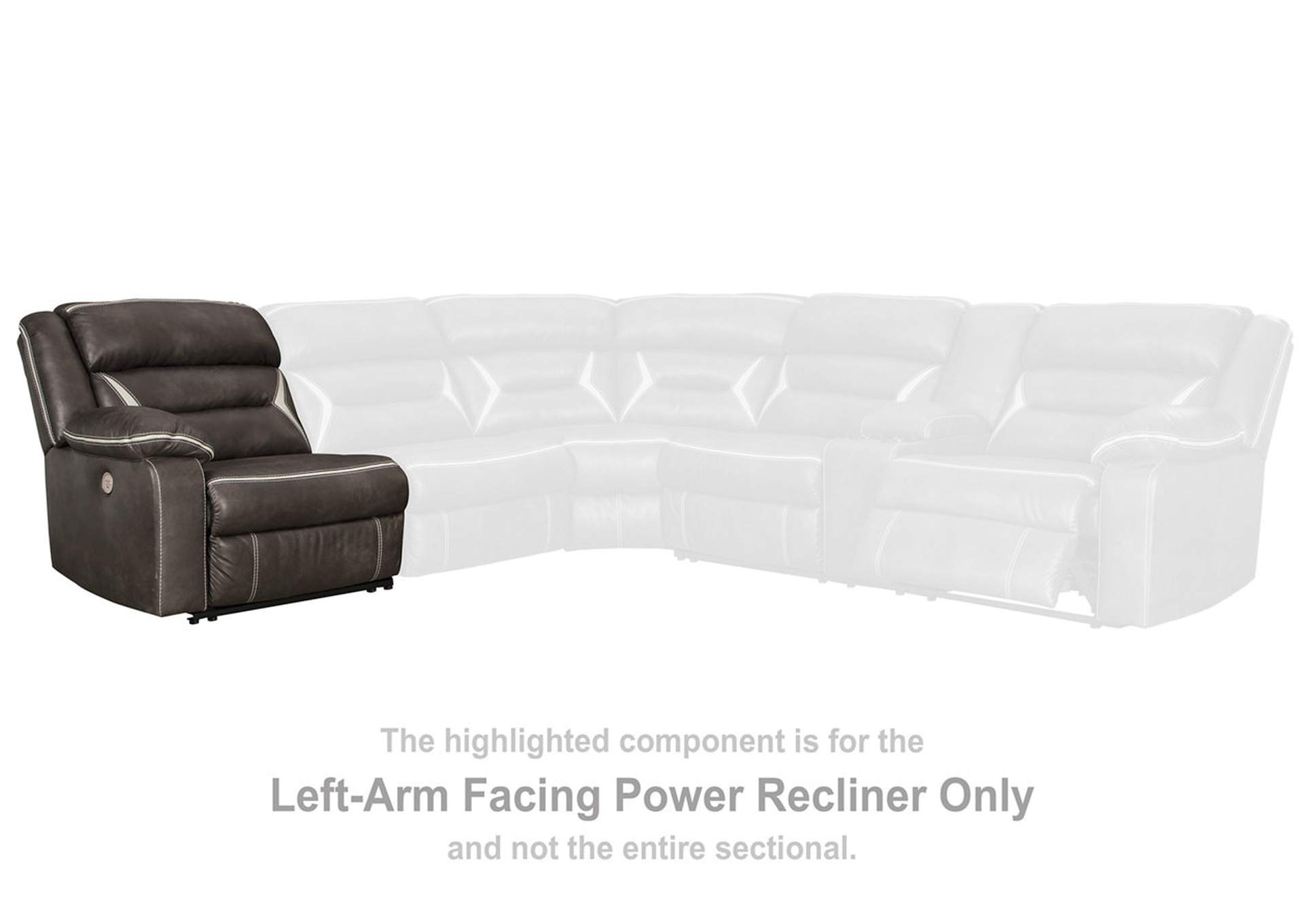 Kincord 3-Piece Power Reclining Sectional,Signature Design By Ashley