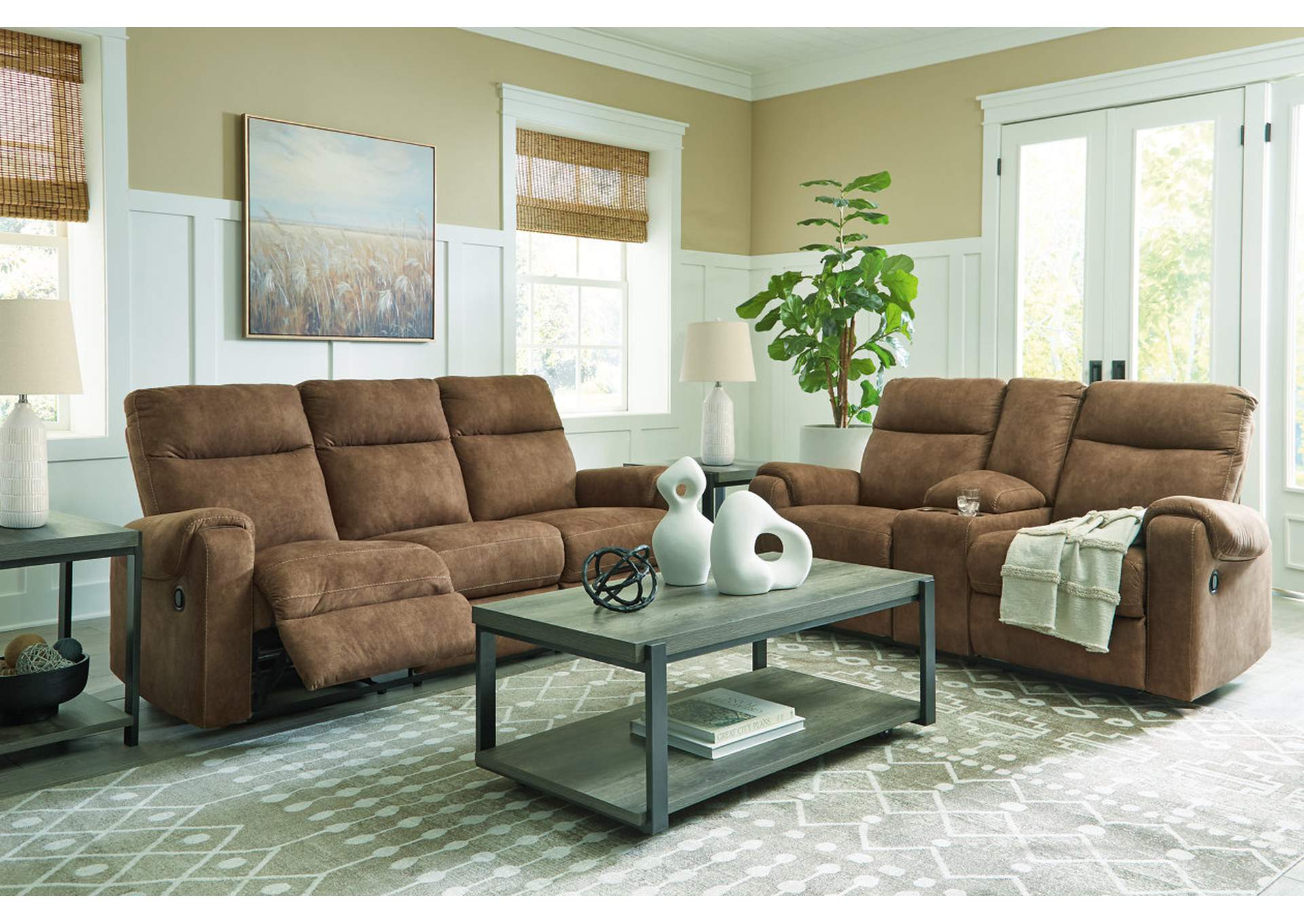 Edenwold Manual Reclining Sofa and Loveseat,Signature Design By Ashley