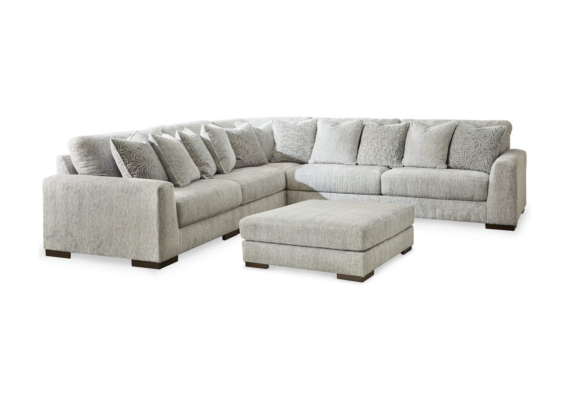 Regent Park 5-Piece Sectional with Ottoman,Signature Design By Ashley