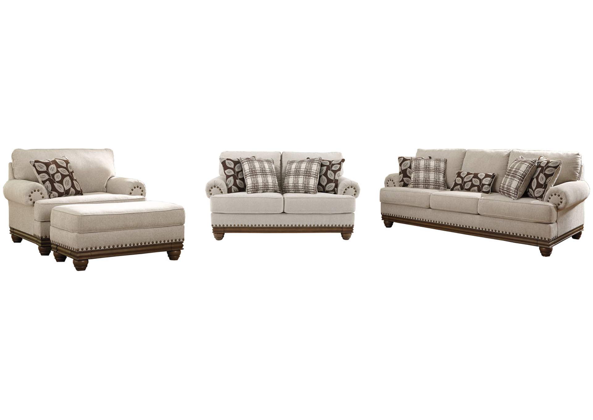Harleson Sofa, Loveseat, Chair and Ottoman,Signature Design By Ashley