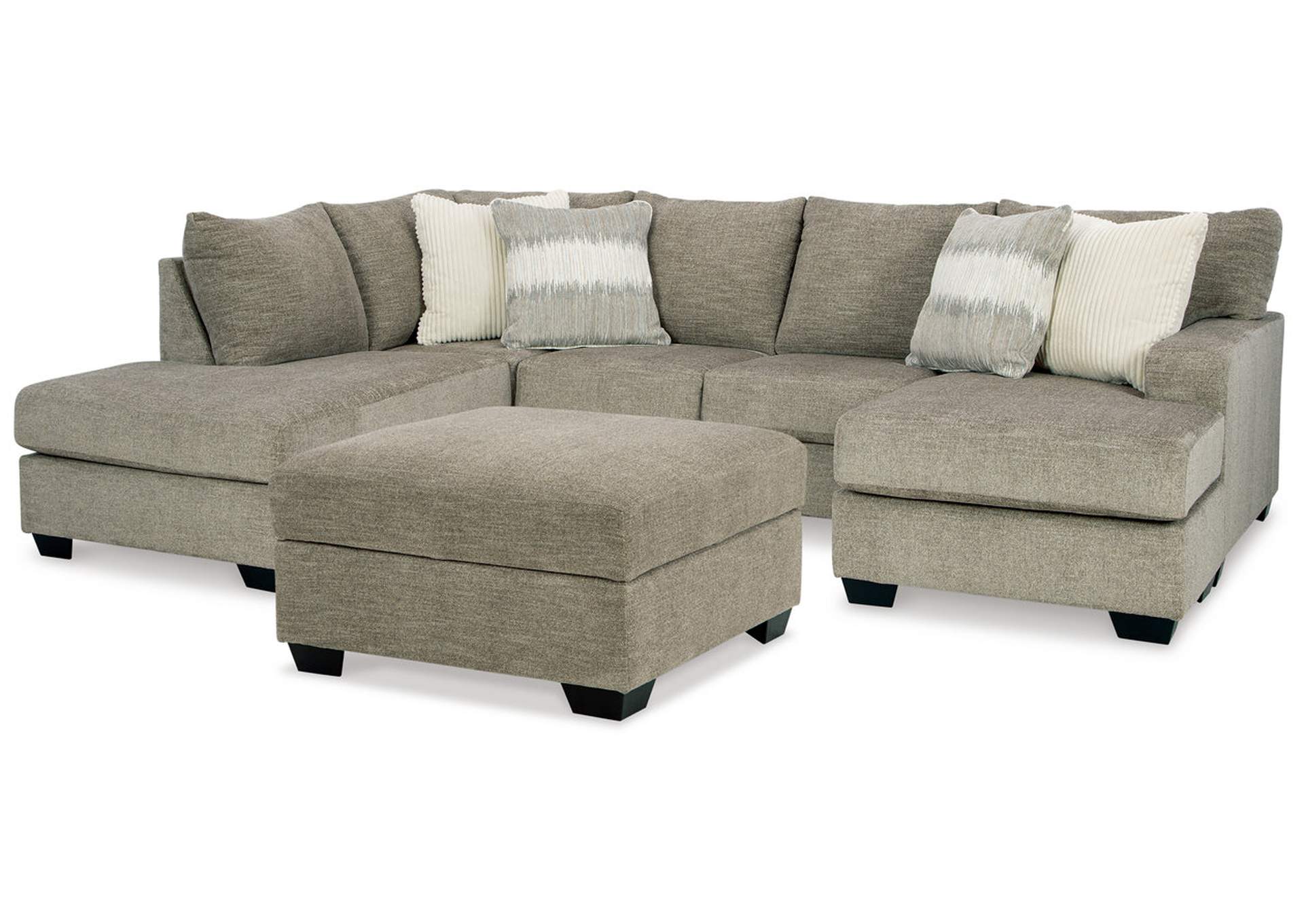 Creswell 2-Piece Sectional with Ottoman,Signature Design By Ashley