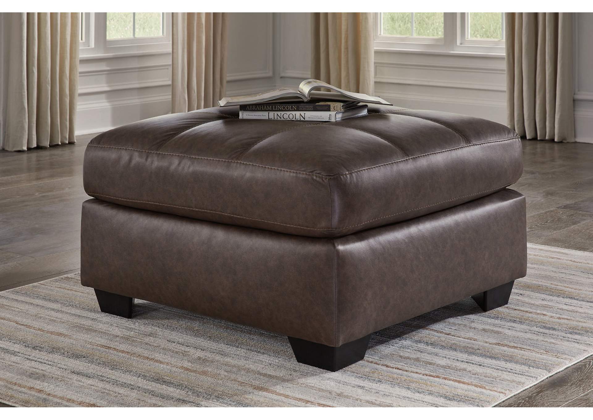 Barlin Mills Oversized Accent Ottoman,Benchcraft