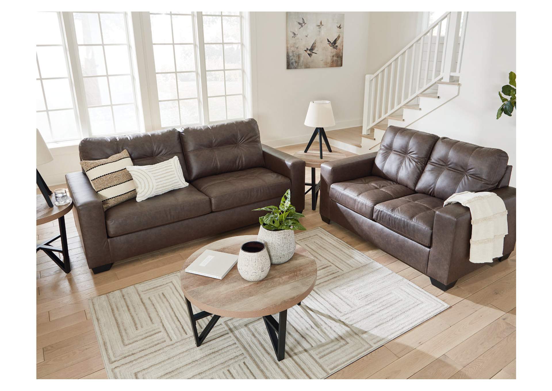 Barlin Mills Sofa and Loveseat,Benchcraft