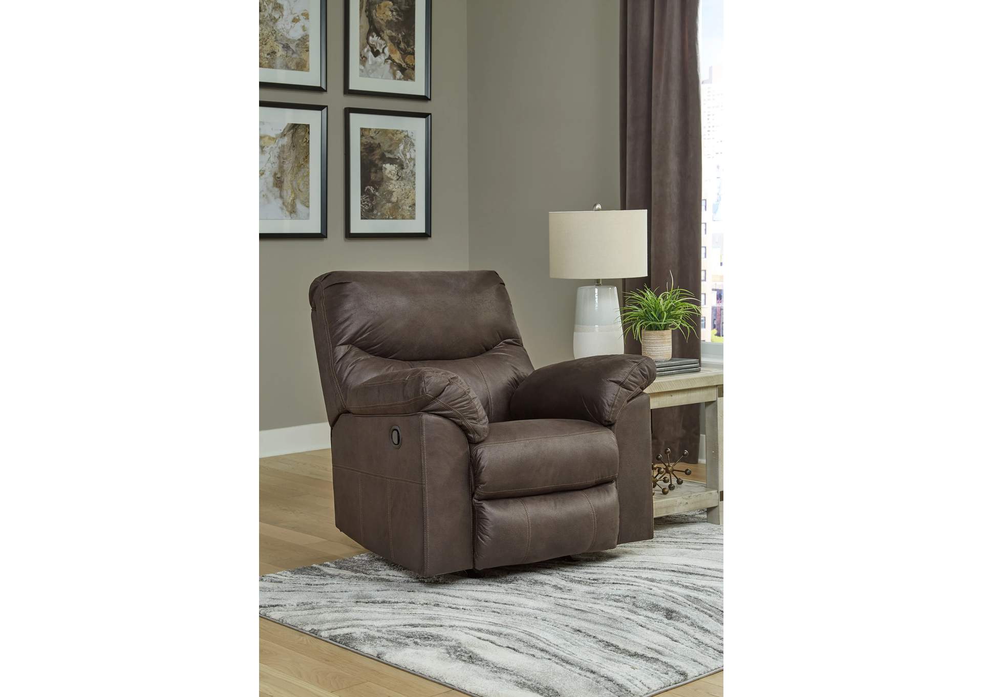 Higdon Recliner,Signature Design By Ashley