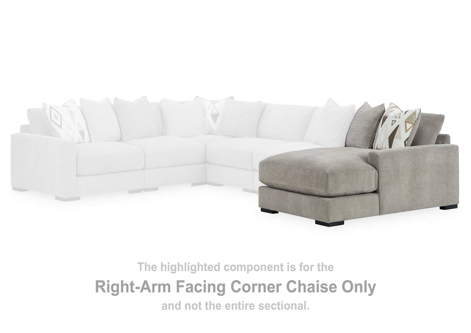 Aslan Court 3-Piece Sofa Sectional with Chaise,Benchcraft