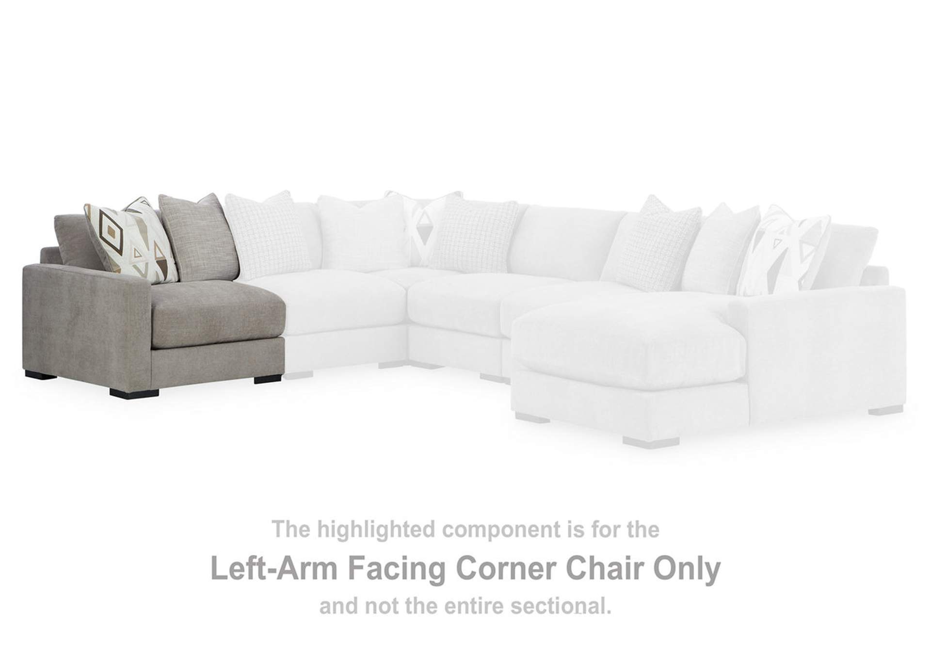 Aslan Court 3-Piece Sofa Sectional with Chaise,Benchcraft