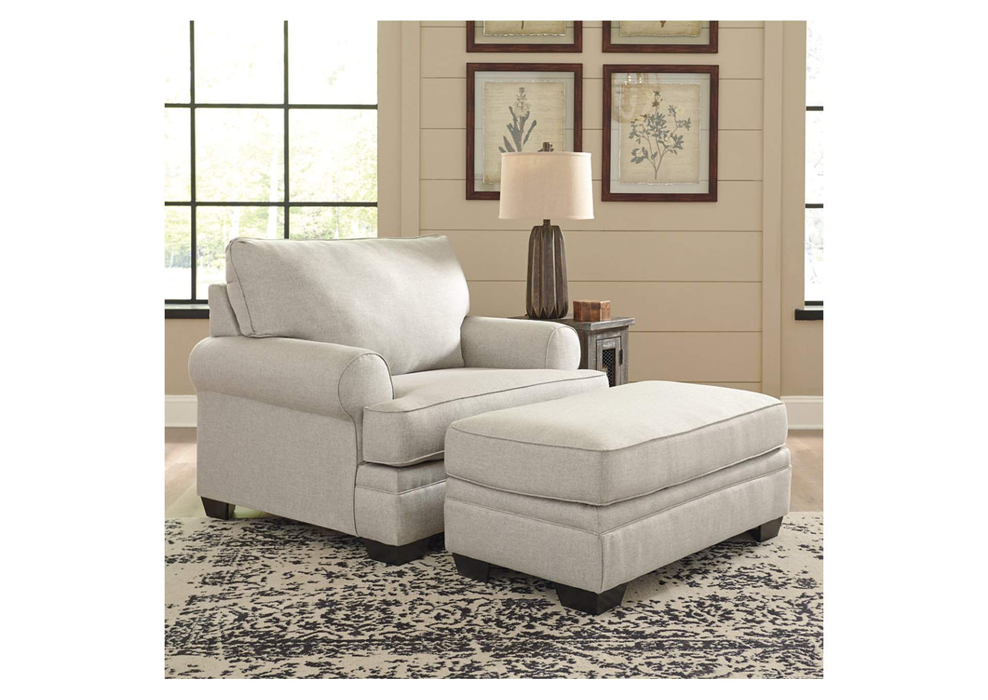 Antonlini Chair and Ottoman,Ashley