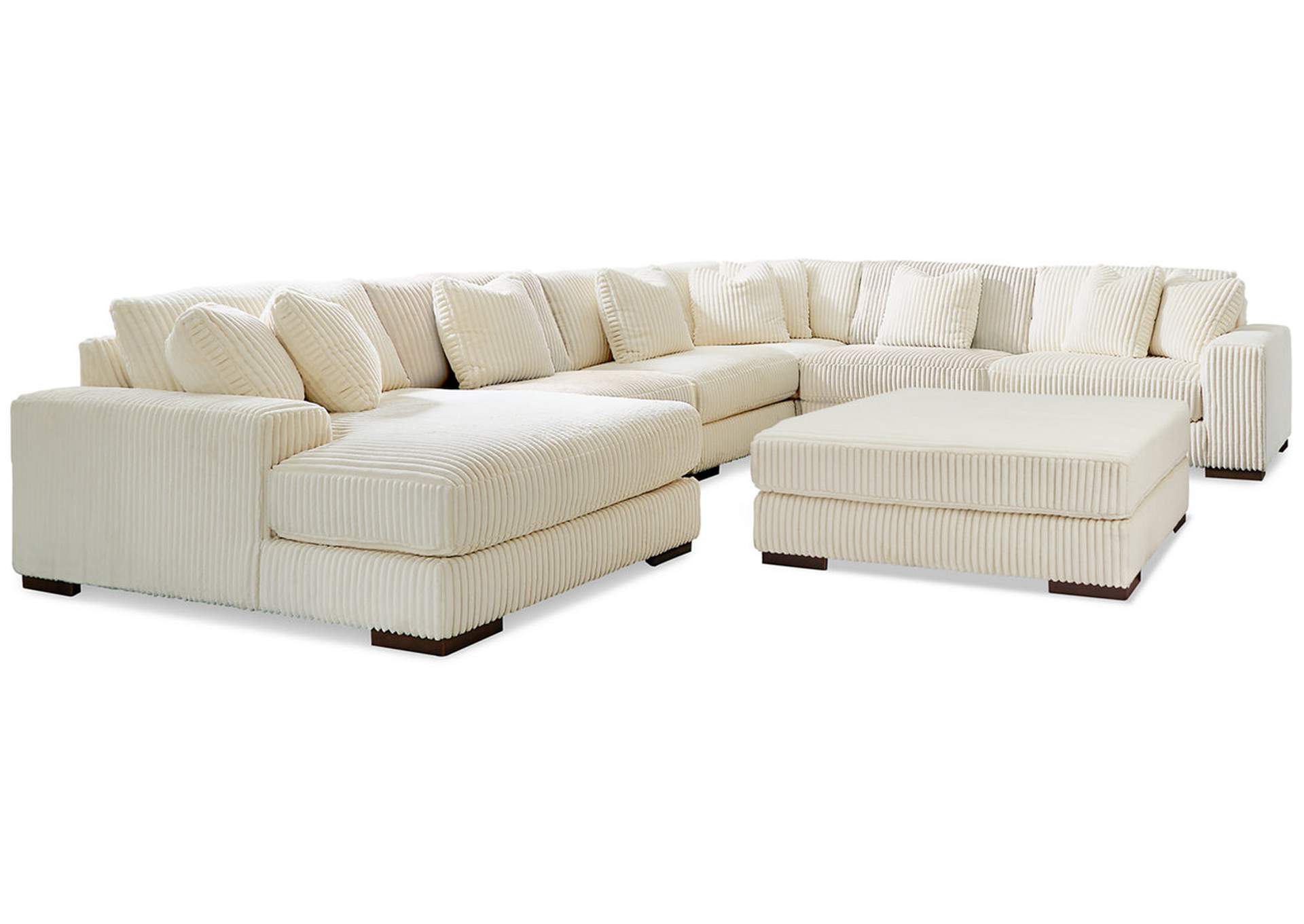 Lindyn 6-Piece Sectional with Ottoman,Signature Design By Ashley