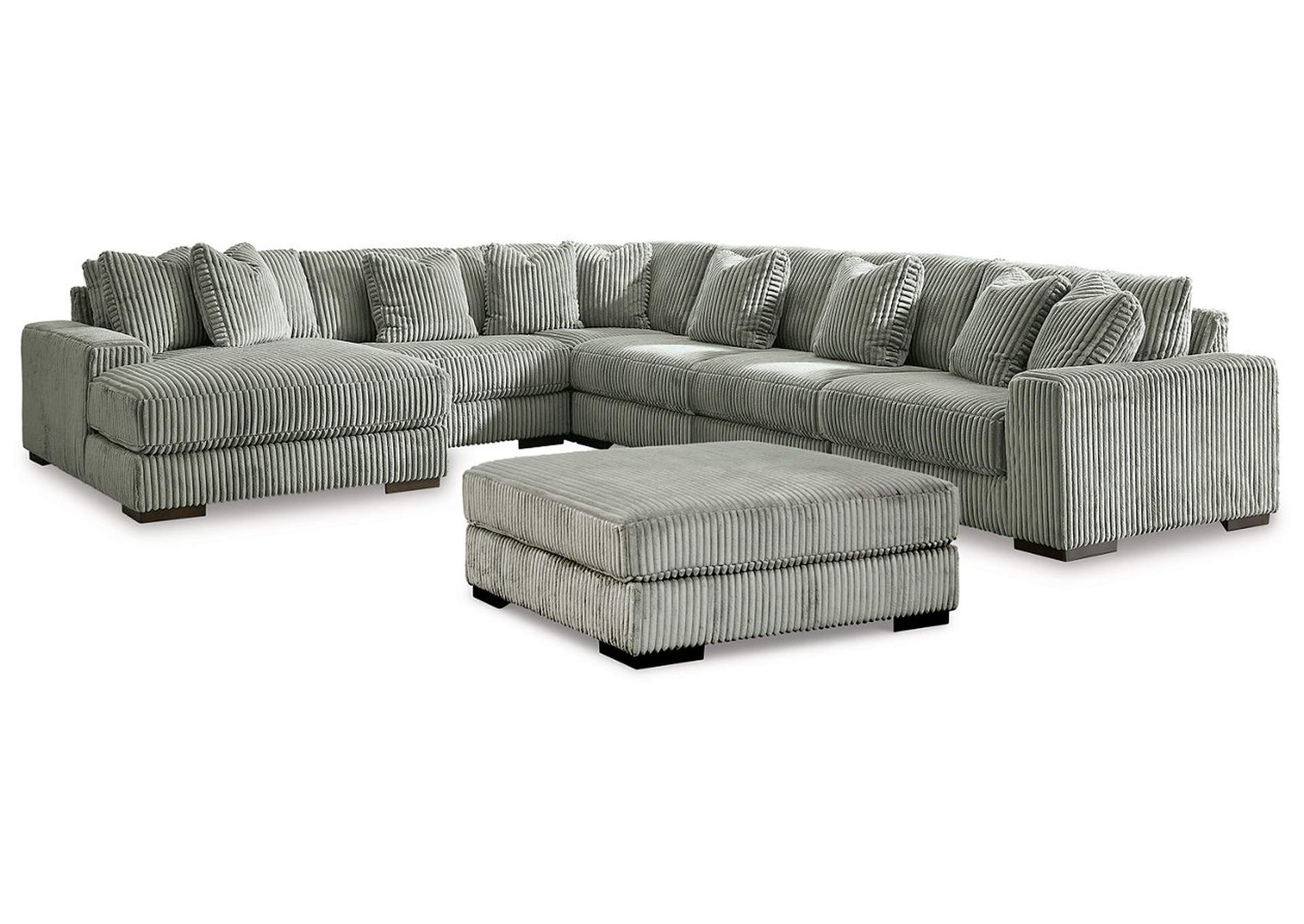 Lindyn 6-Piece Sectional with Ottoman,Signature Design By Ashley