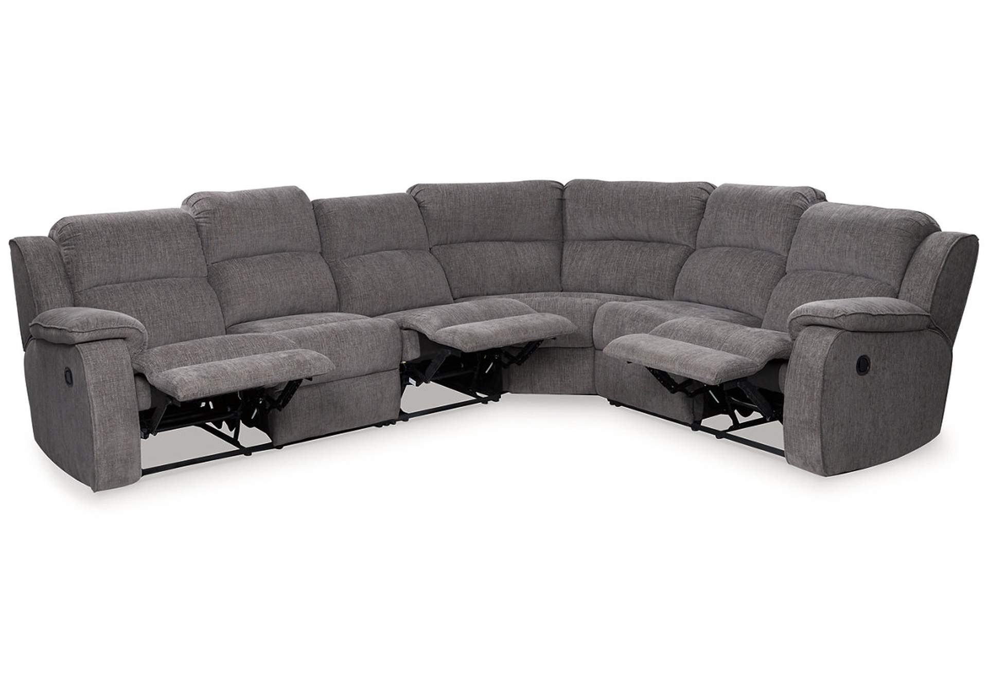 Roman Glass 4-Piece Sectional,Ashley