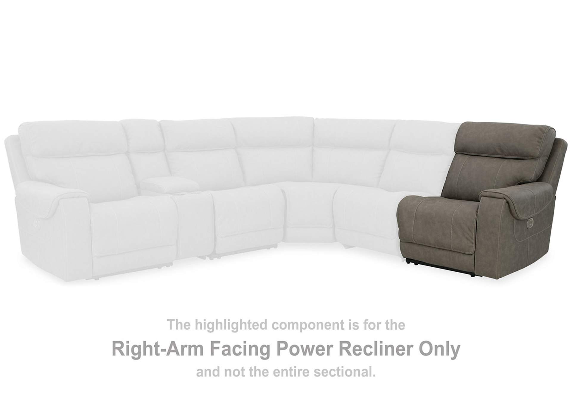 Starbot 2-Piece Power Reclining Sectional Loveseat,Signature Design By Ashley