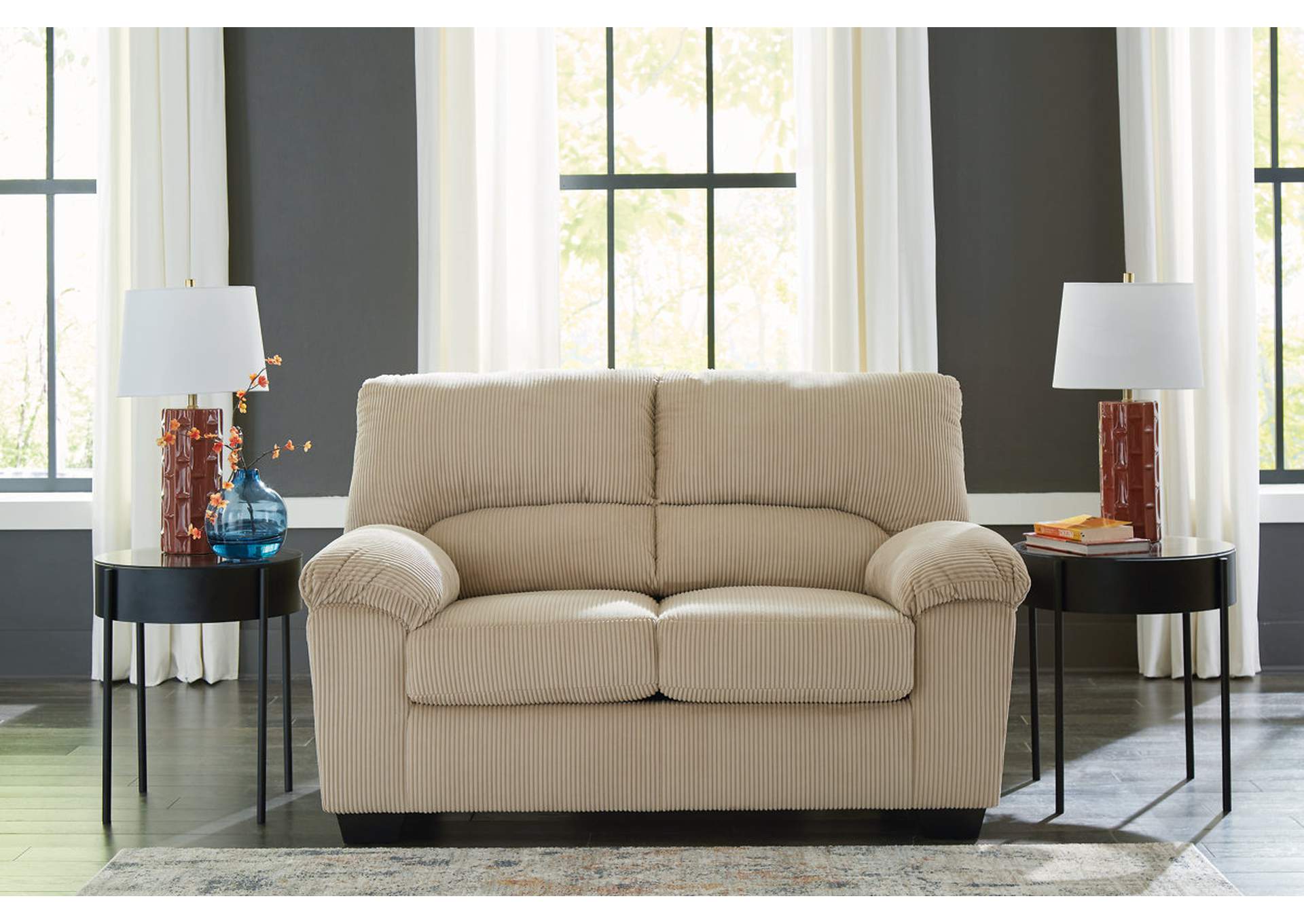 SimpleJoy Loveseat,Signature Design By Ashley