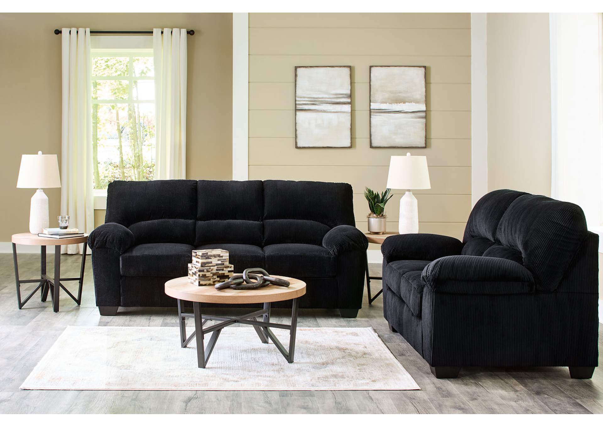 SimpleJoy Sofa and Loveseat,Signature Design By Ashley