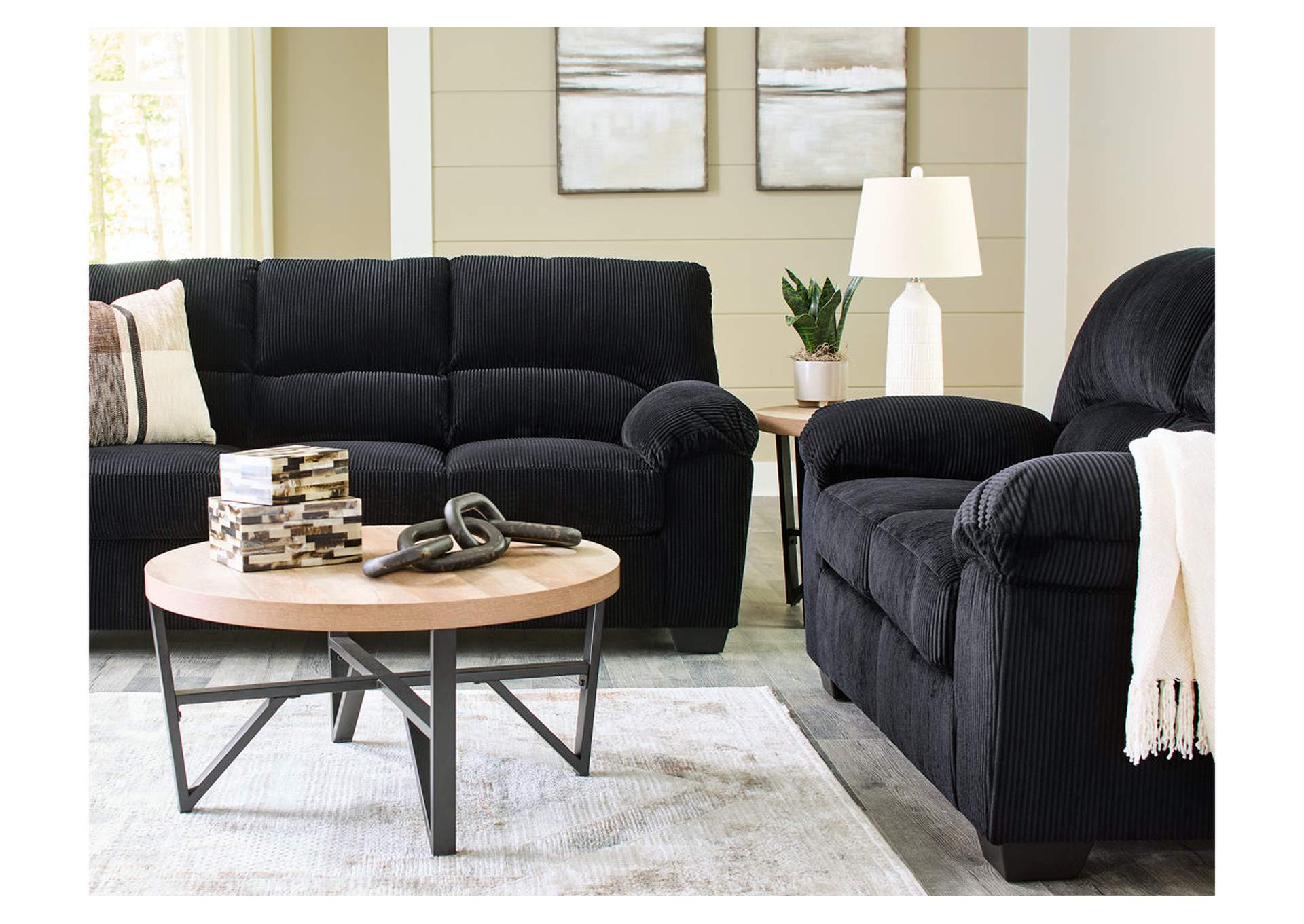 SimpleJoy Sofa and Loveseat,Signature Design By Ashley