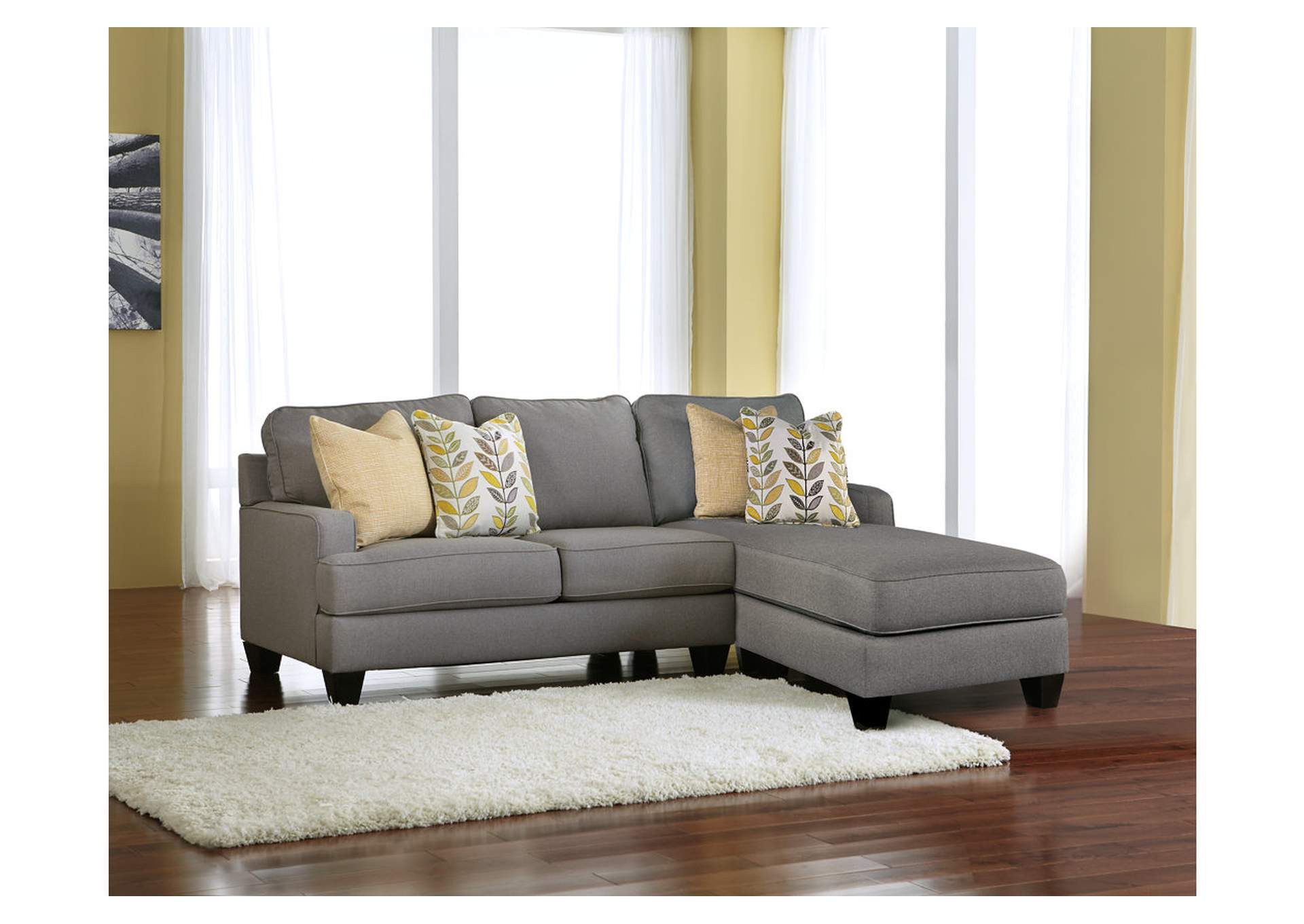 Chamberly Alloy Chaise End Sectional,ABF Signature Design by Ashley