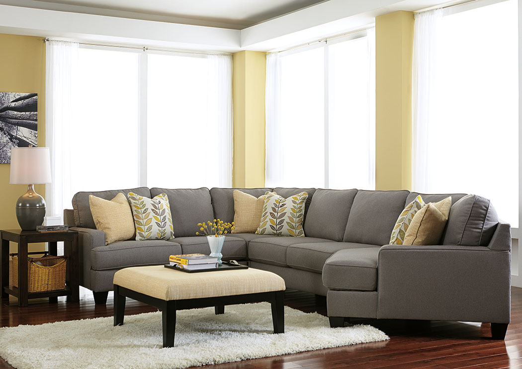 Chamberly Alloy Cuddler End Sectional,ABF Signature Design by Ashley