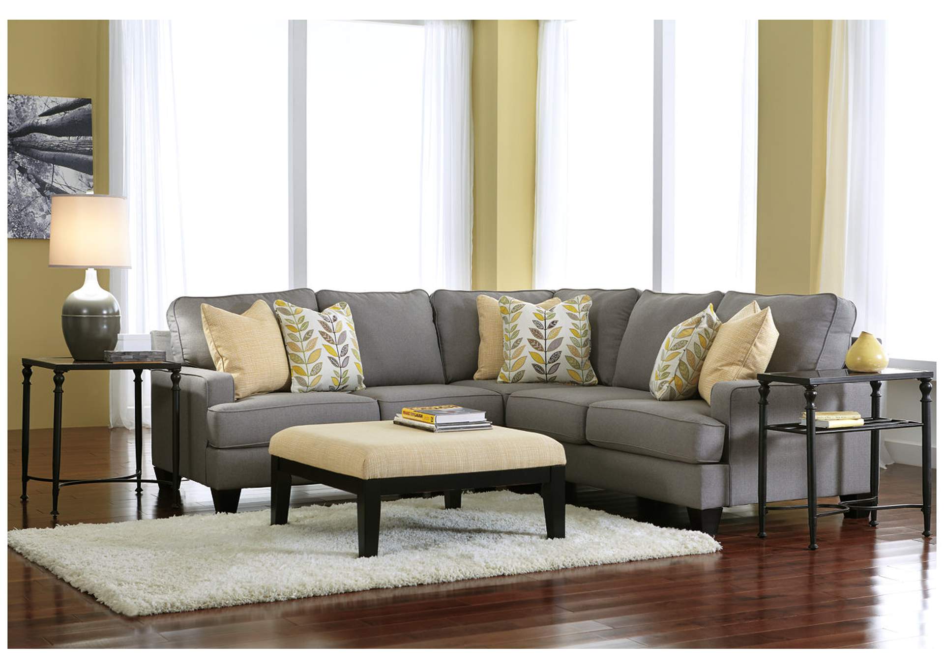 Chamberly Alloy Sectional,ABF Signature Design by Ashley
