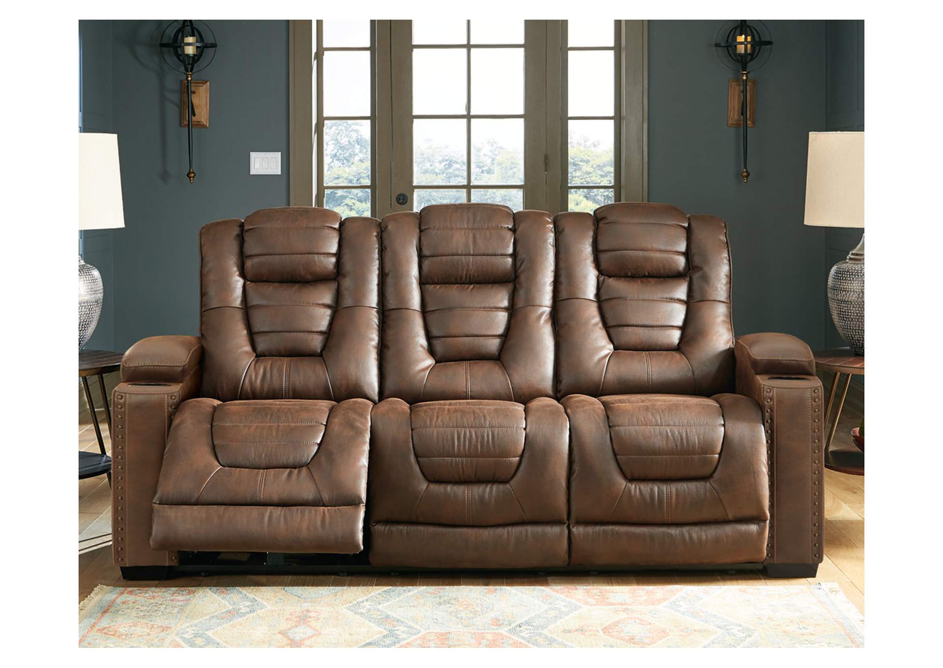 Owner's Box Power Reclining Sofa, Loveseat and Recliner,Signature Design By Ashley
