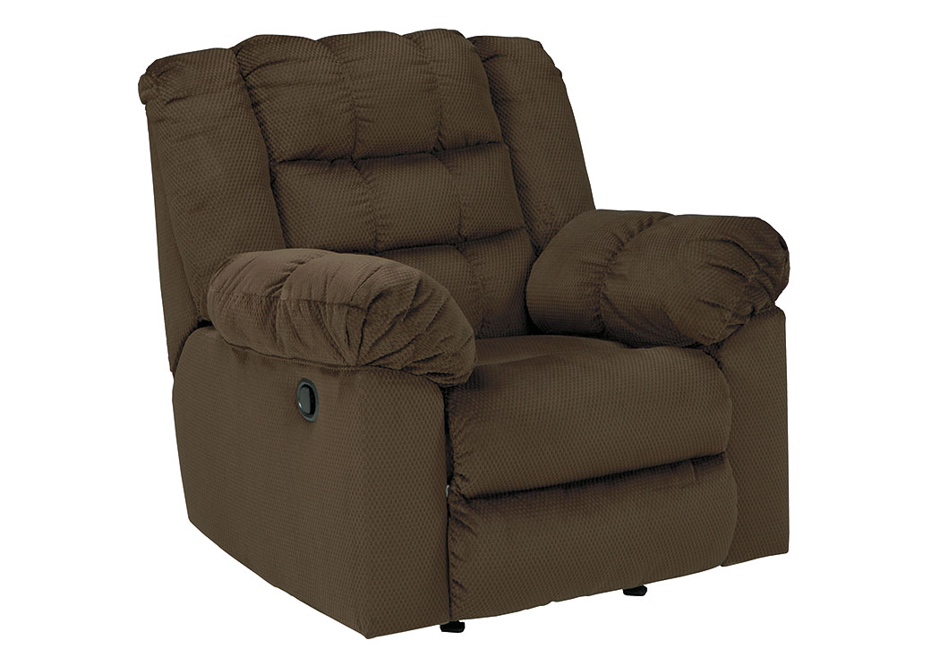Mort Umber Rocker Recliner,ABF Signature Design by Ashley
