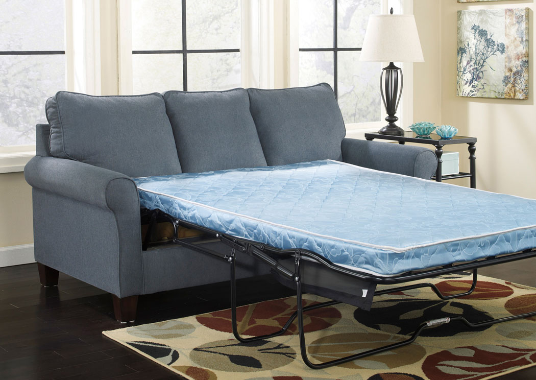 Zeth Denim Queen Sofa Sleeper,ABF Signature Design by Ashley
