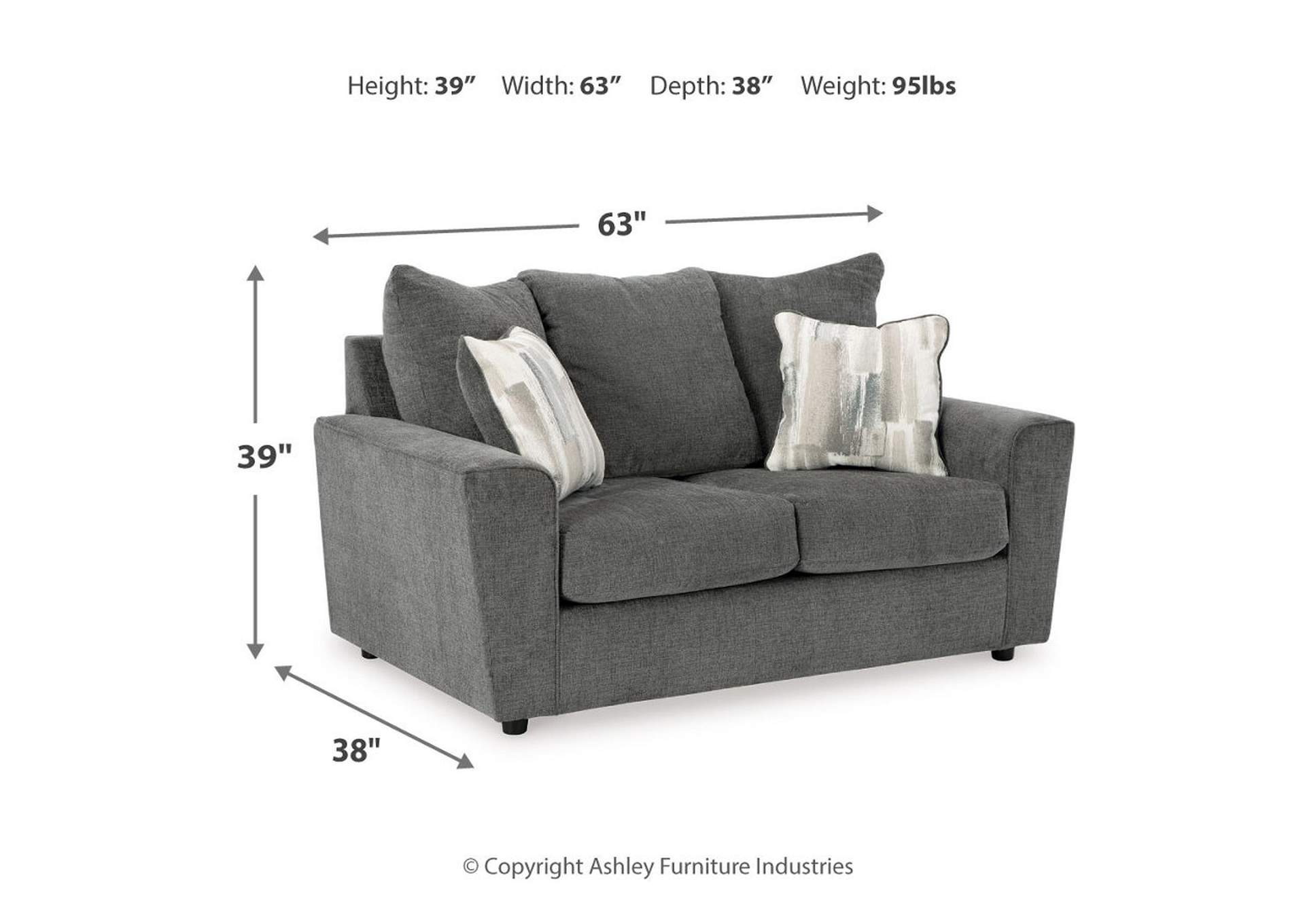 Stairatt Sofa, Loveseat, Chair and Ottoman,Signature Design By Ashley