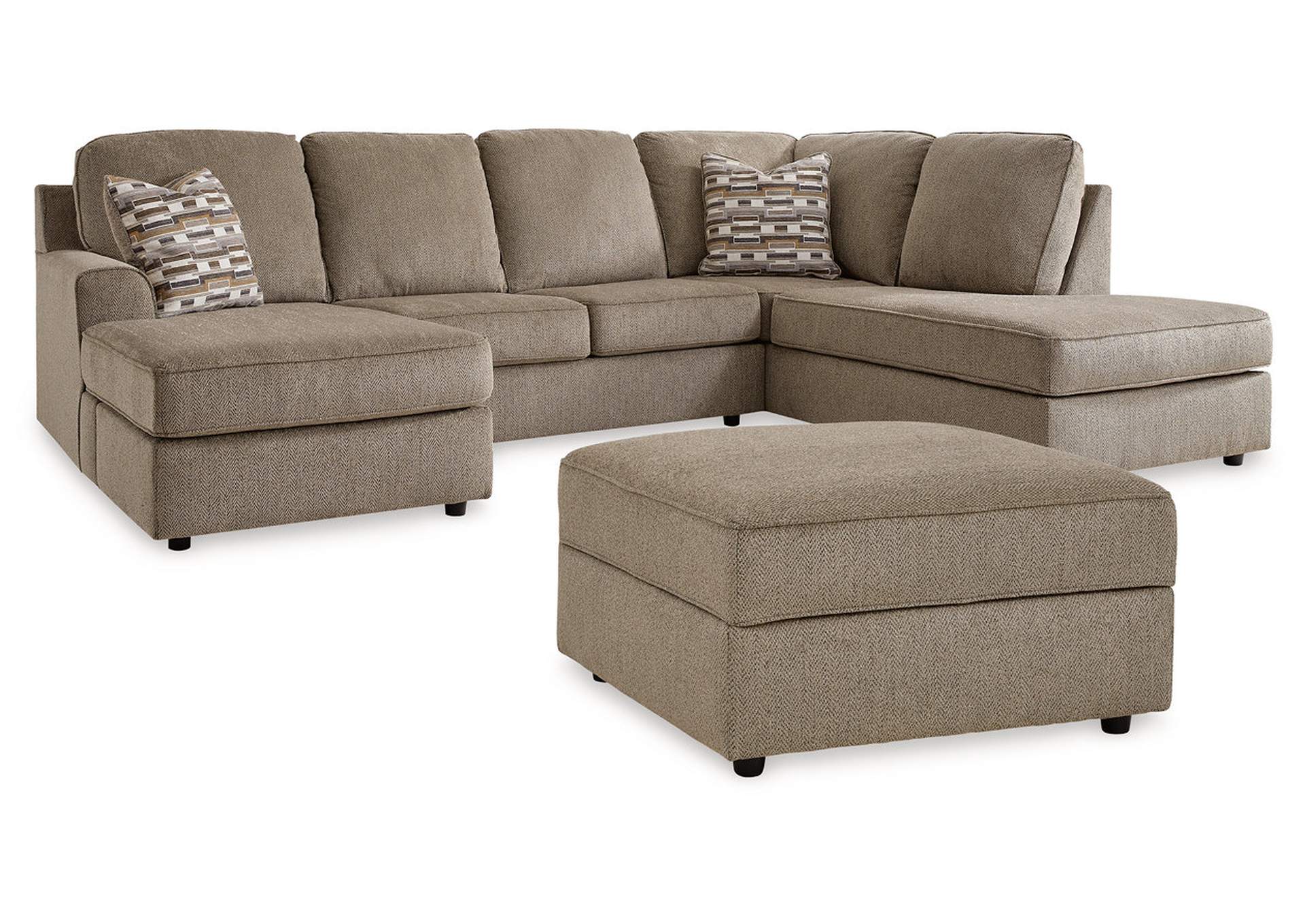 O'Phannon 2-Piece Sectional with Ottoman,Signature Design By Ashley