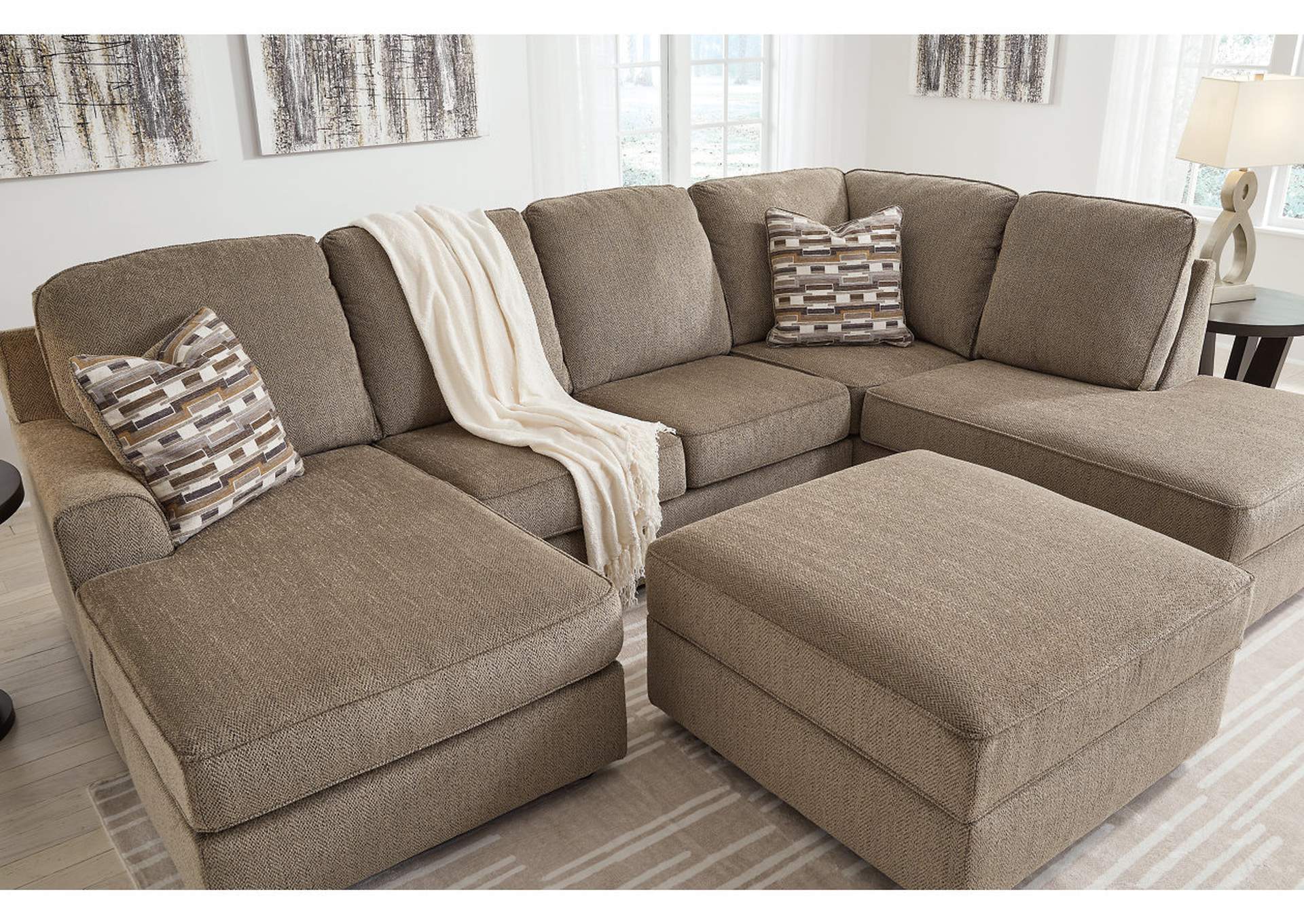 O'Phannon 2-Piece Sectional with Ottoman,Signature Design By Ashley