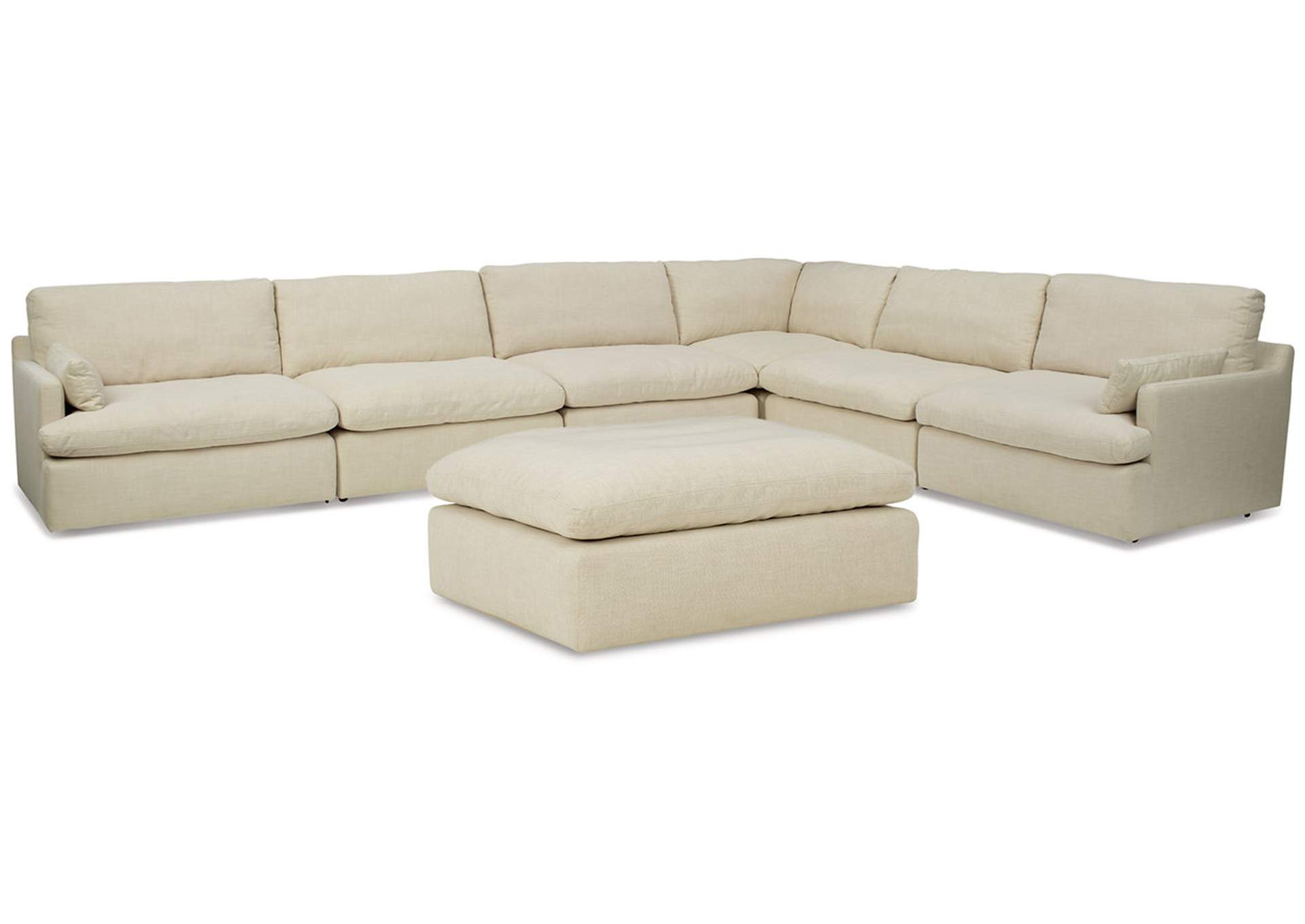 Tanavi 6-Piece Sectional with Ottoman,Millennium