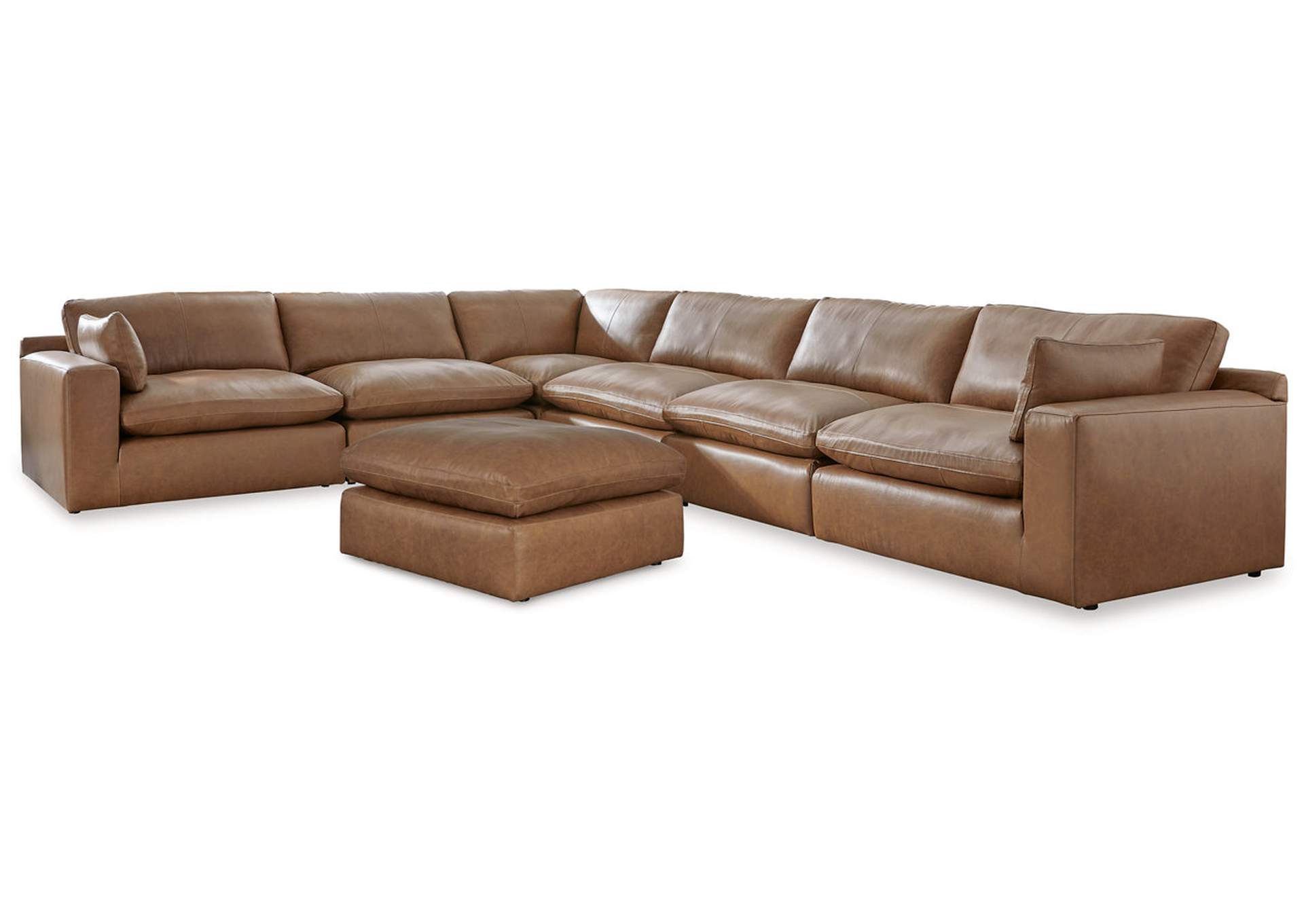 Emilia 6-Piece Sectional with Ottoman,Signature Design By Ashley