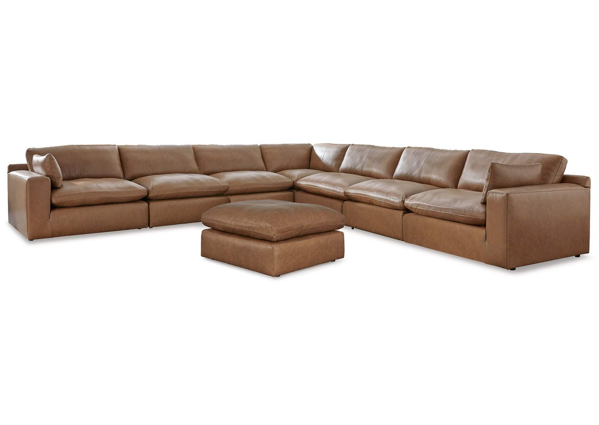 Emilia 7-Piece Sectional with Ottoman,Signature Design By Ashley