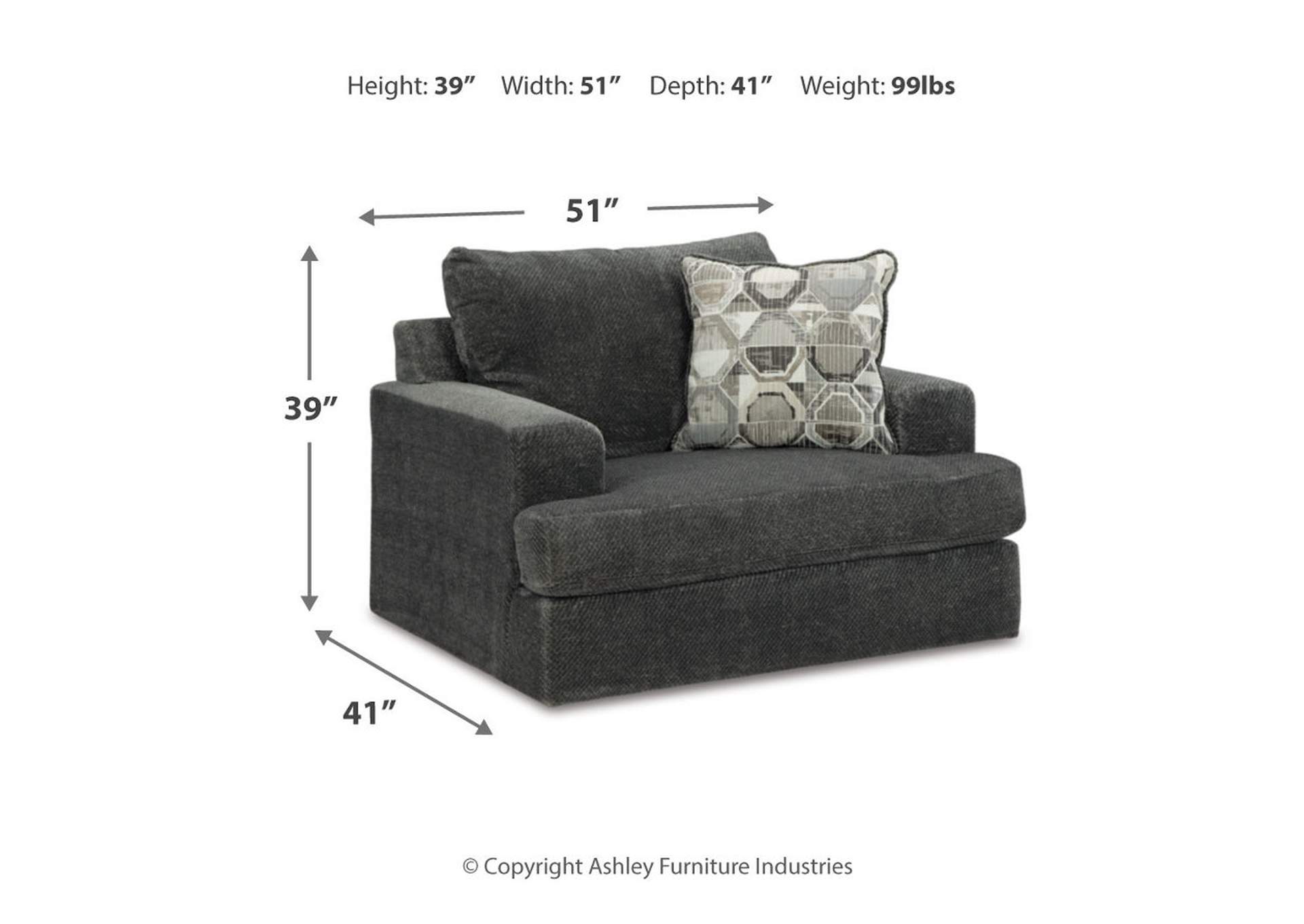 Karinne Chair and Ottoman,Signature Design By Ashley