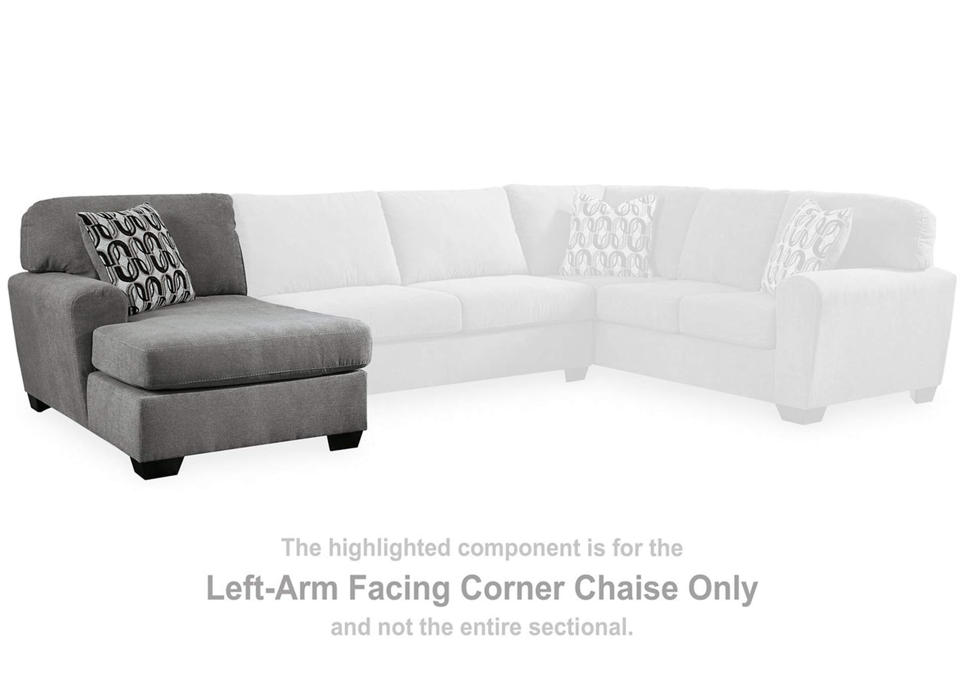 Birkdale Court 3-Piece Sectional with Chaise,Benchcraft