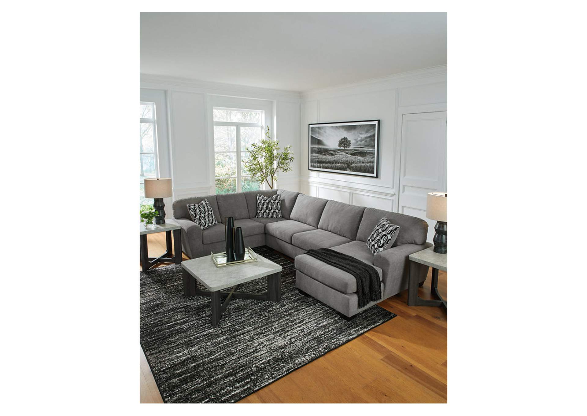 Birkdale Court 3-Piece Sectional with Chaise,Benchcraft