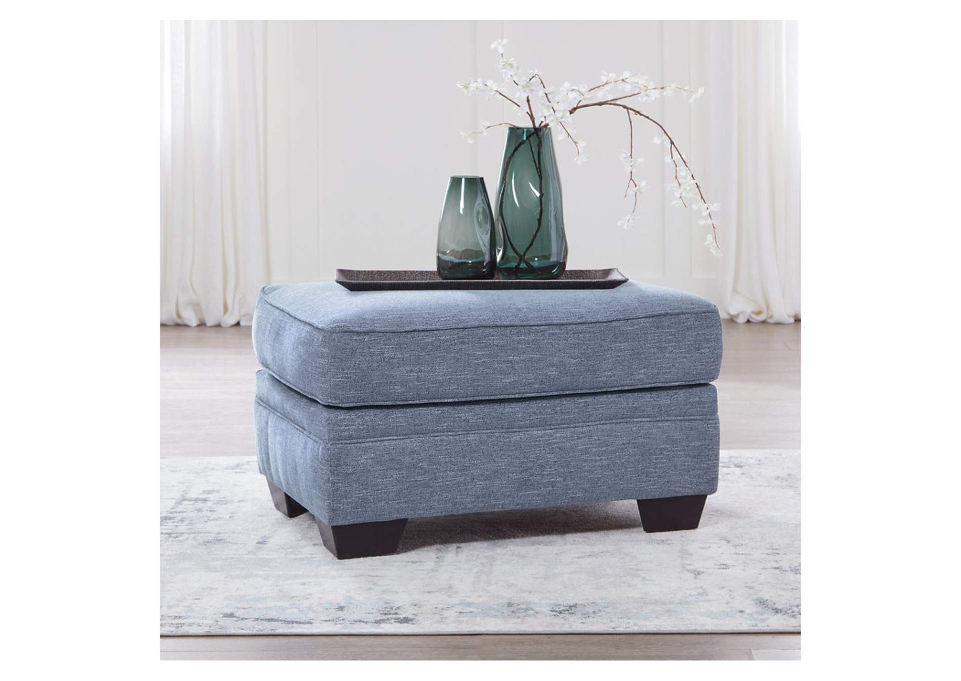 Carissa Manor Ottoman,Benchcraft