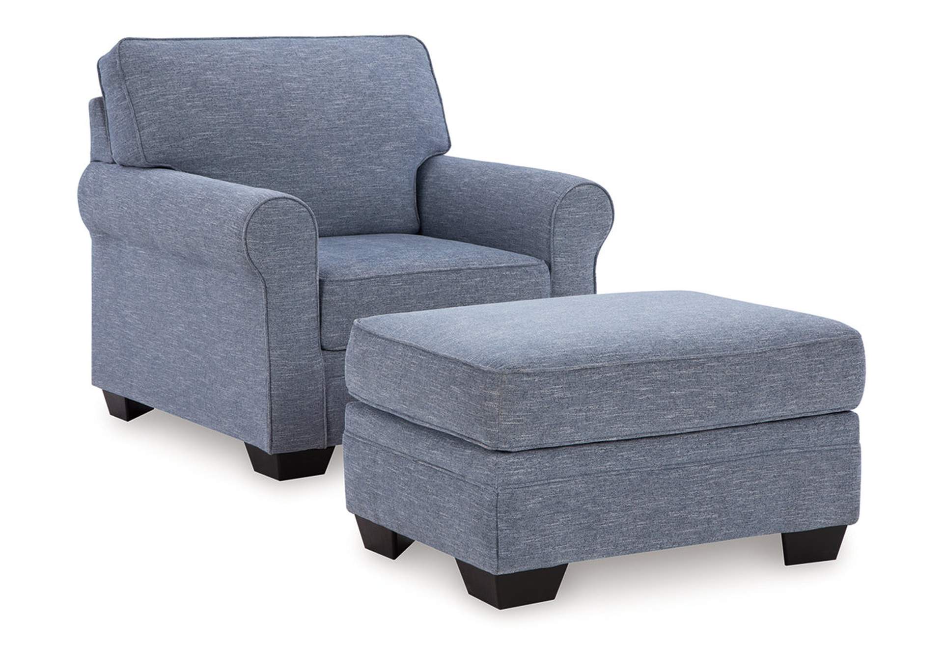 Carissa Manor Chair and Ottoman,Benchcraft