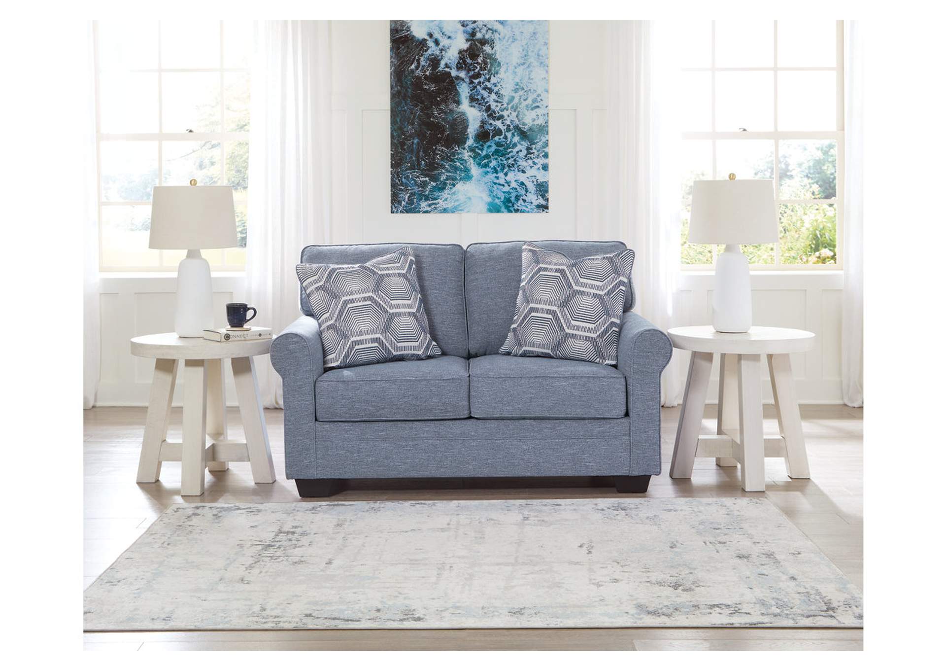 Carissa Manor Loveseat,Benchcraft