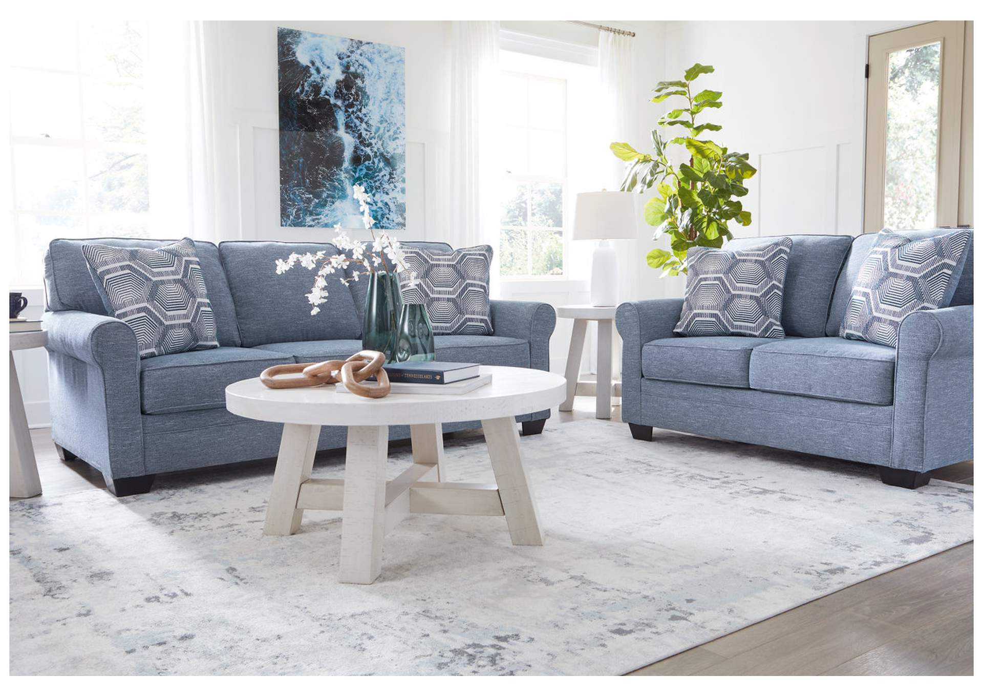 Carissa Manor Sofa and Loveseat,Benchcraft