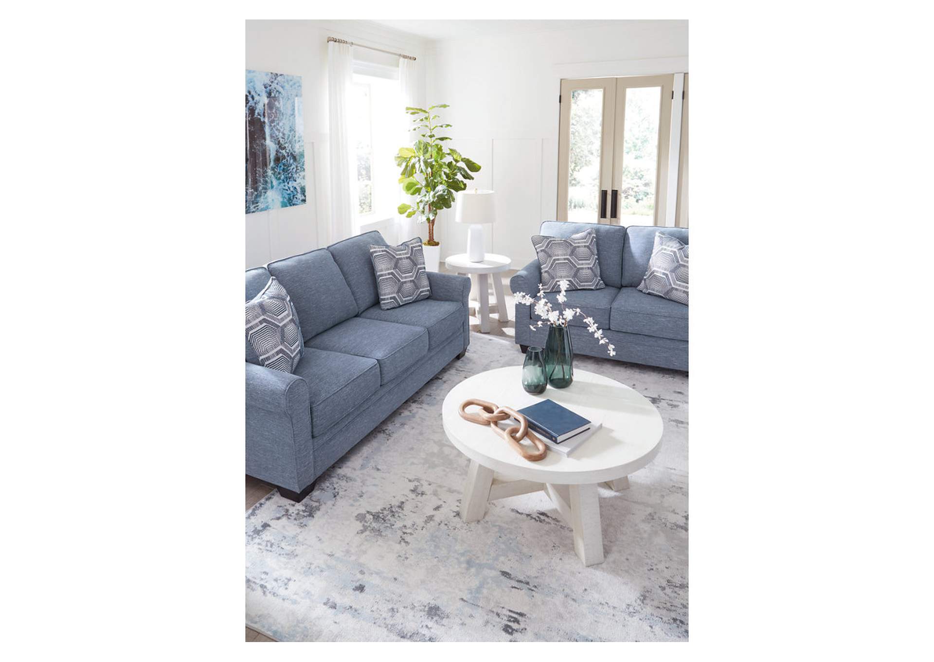 Carissa Manor Sofa and Loveseat,Benchcraft