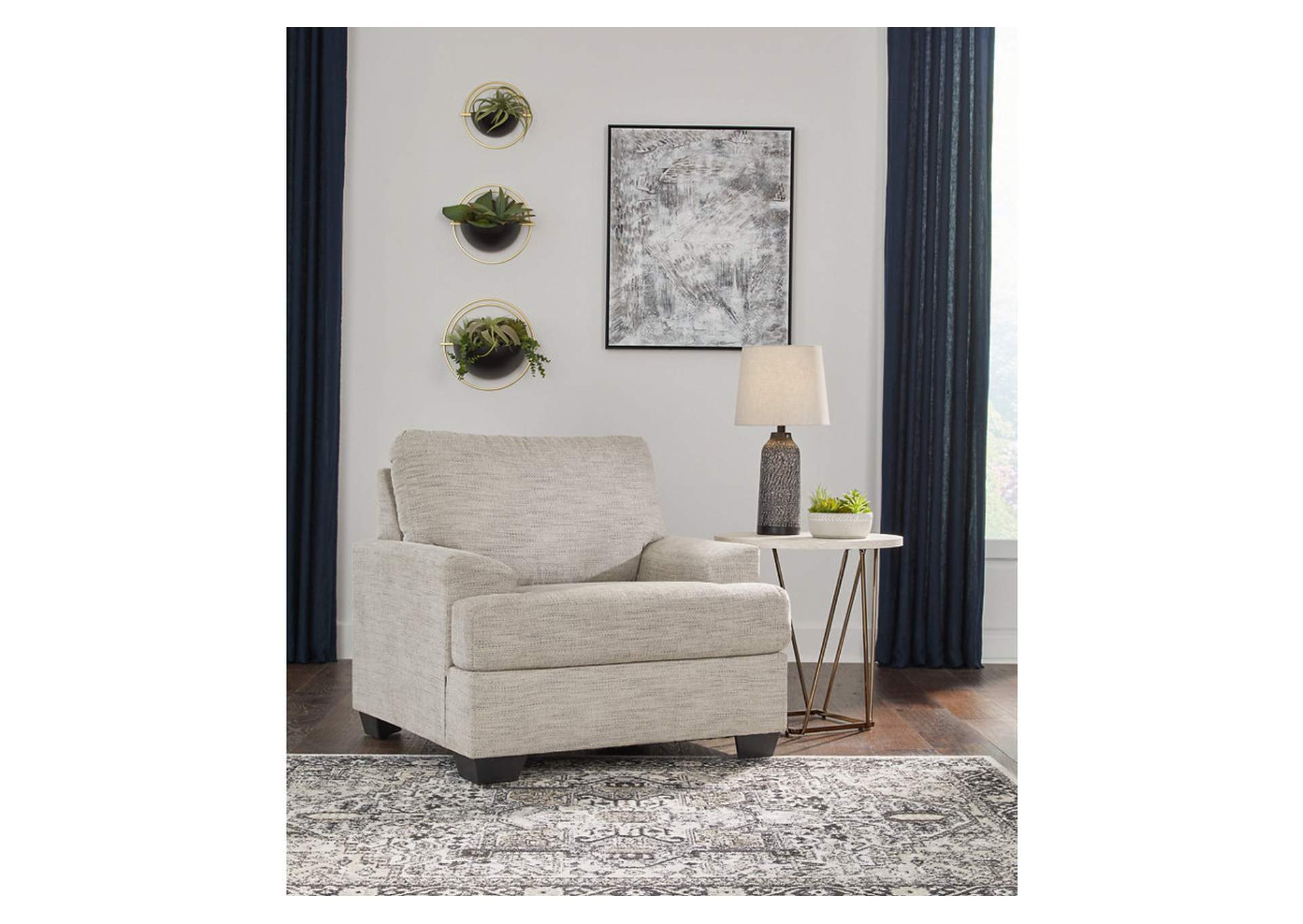 Vayda Chair and Ottoman,Signature Design By Ashley