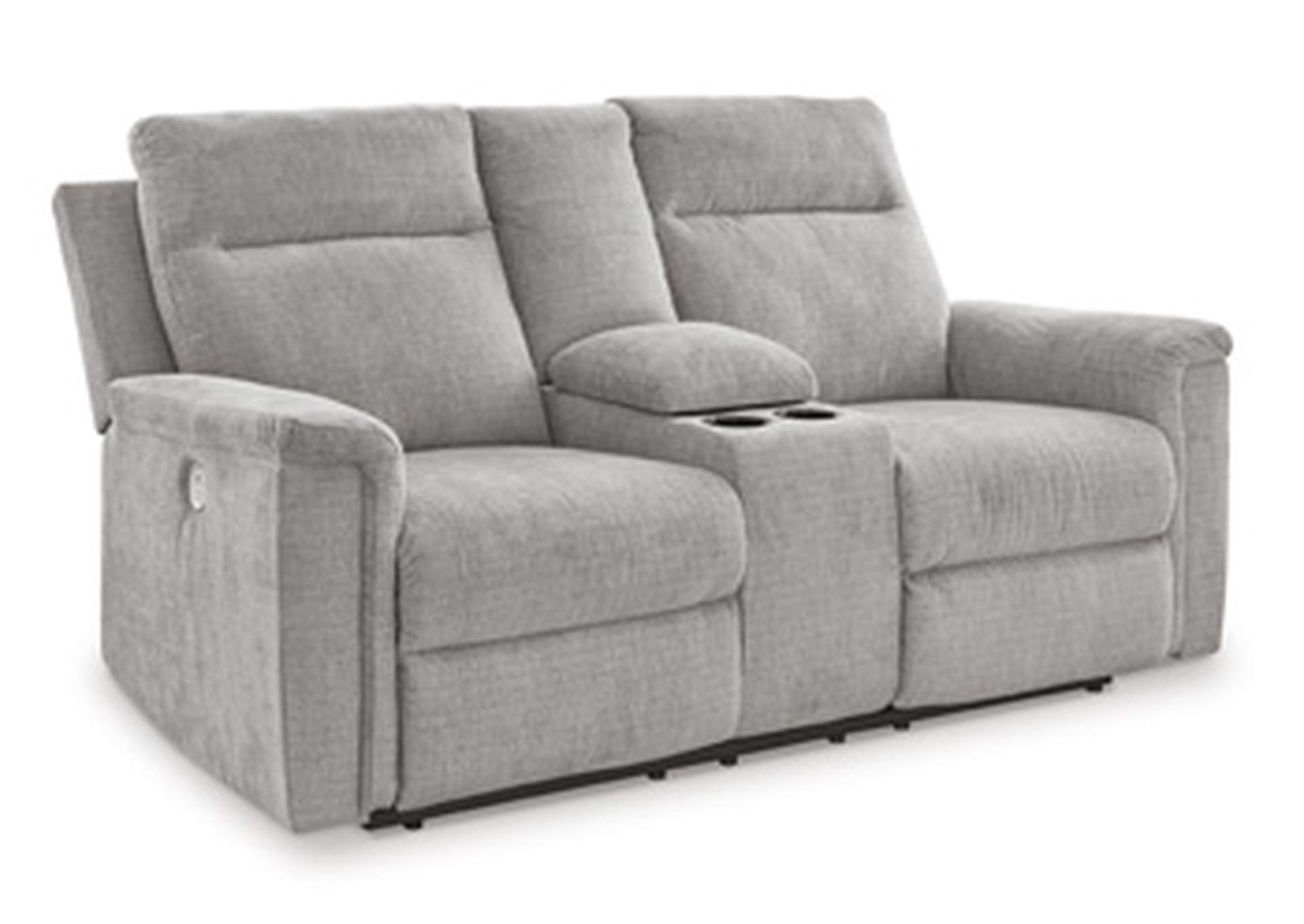 Barnsana Power Reclining Loveseat with Console,Signature Design By Ashley