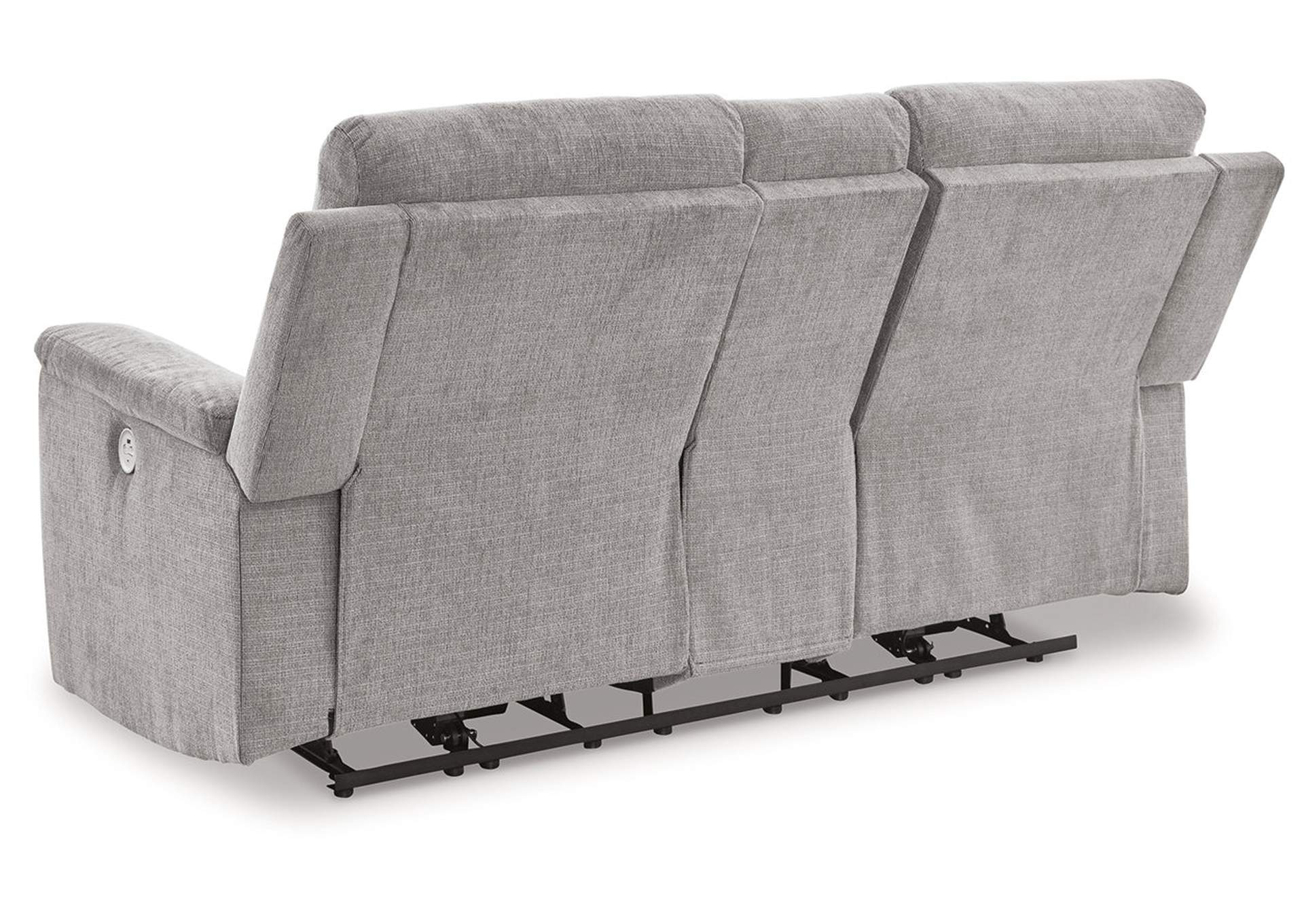 Barnsana Power Reclining Loveseat with Console,Signature Design By Ashley